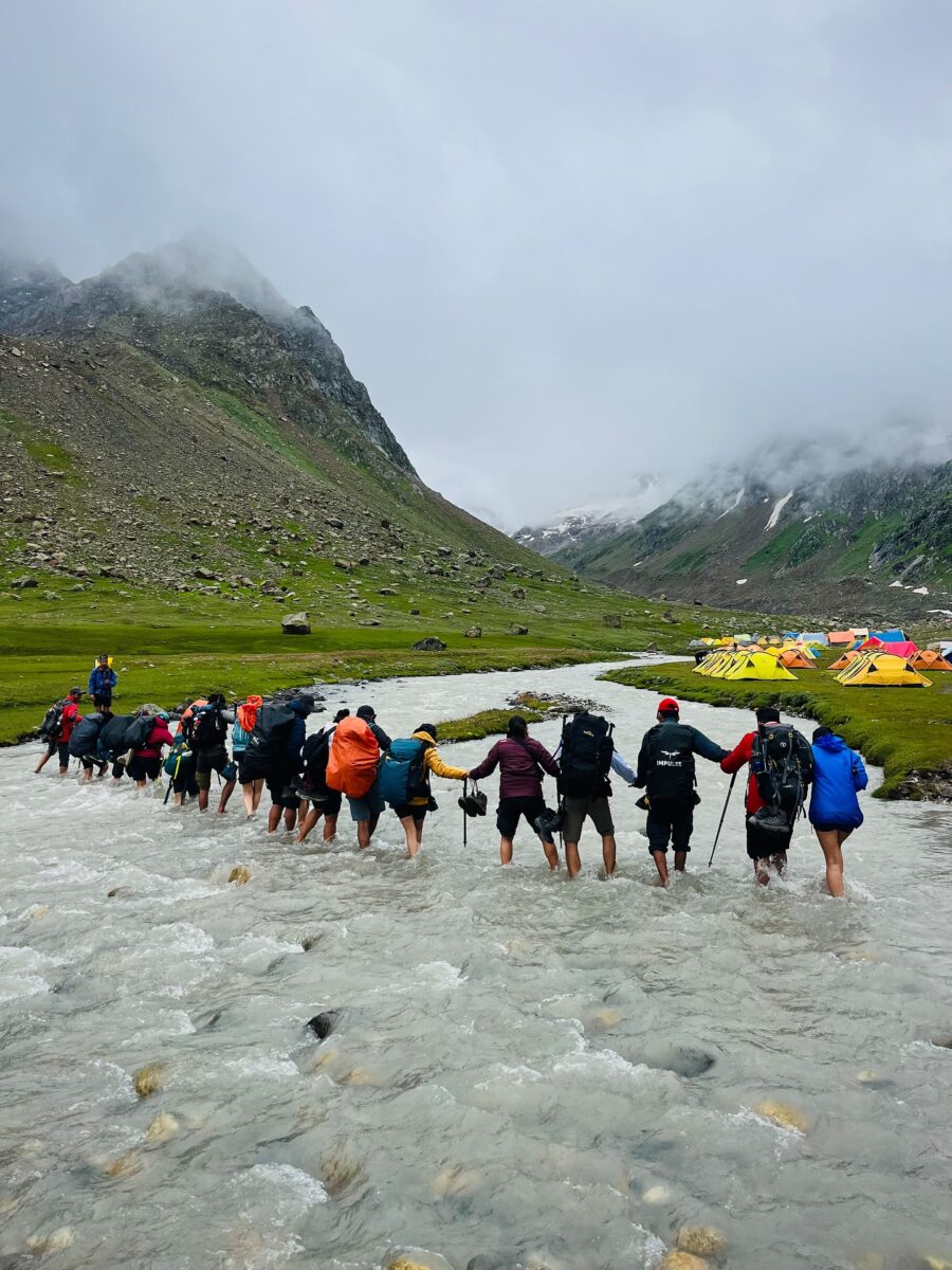 Hampta Pass Trek_From lush green valleys of Kullu to the stark_ dramatic landscapes of Spiti – Hampta Pass is a surreal crossover. Think wild rivers_ snow(