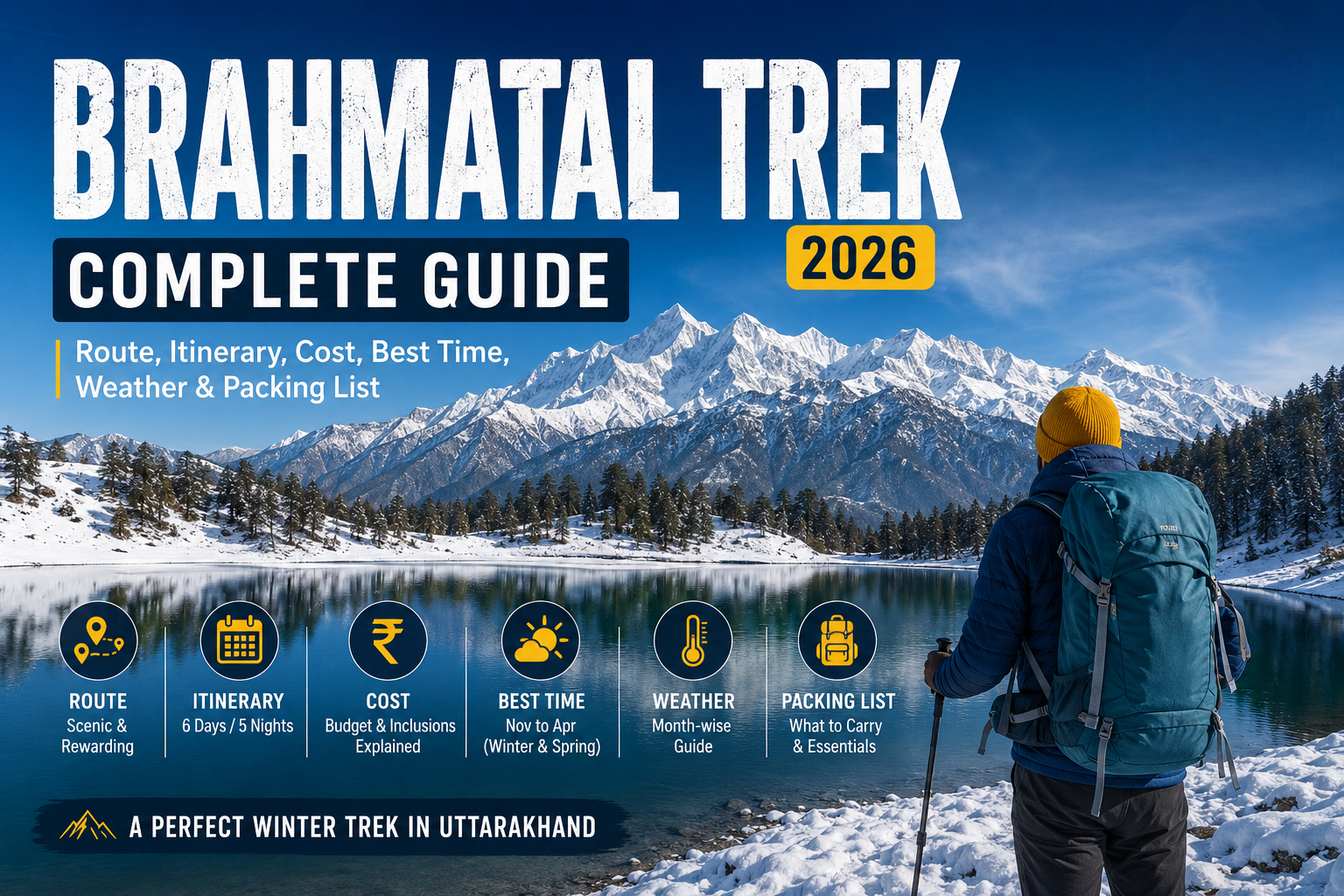 Brahmatal Trek Complete Guide 2026: Route, Itinerary, Cost, Best Time, Weather & Packing List